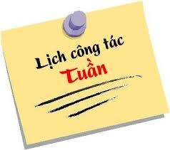 lich cong tac